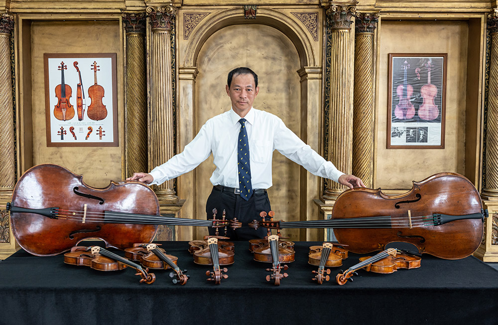 奇美提琴音樂饗宴祭出兩大提琴發源地的絕世名琴同台競演，並由提琴專家鍾岱廷分享名琴故事。