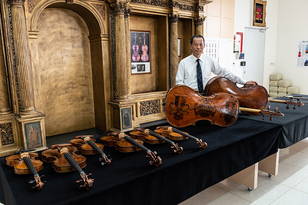 奇美提琴音樂饗宴祭出兩大提琴發源地的絕世名琴同台競演，並由提琴專家鍾岱廷分享名琴故事。
