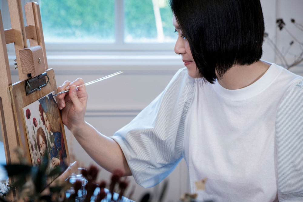 奇美博物館首度開發線上課程，帶領民眾賞析名畫、體驗修復、探索色彩。圖-奇美博物館