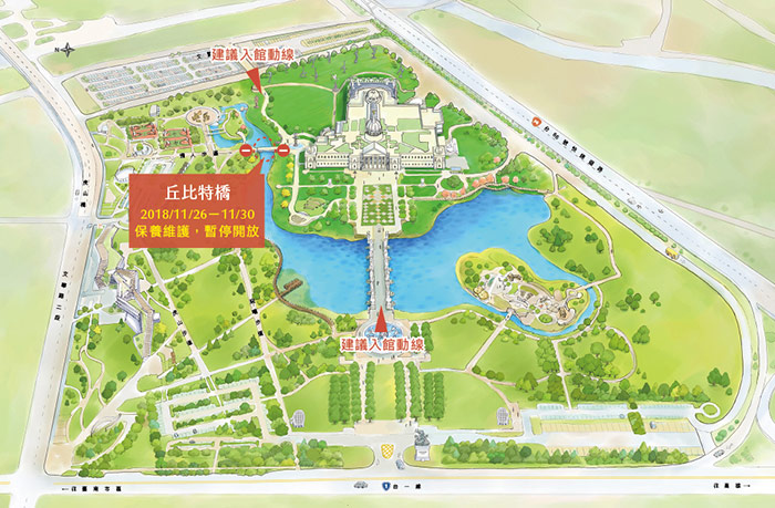 \"丘比特橋園區位置圖\"