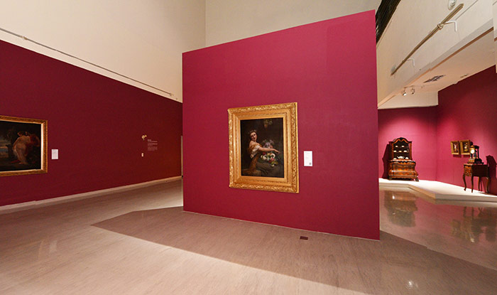 國美館「花之禮讚」展場- 奇美博物館 (3)