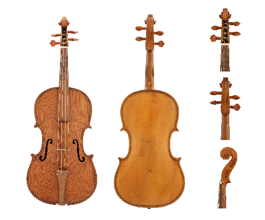 小提琴，威廉．貝克，1683年