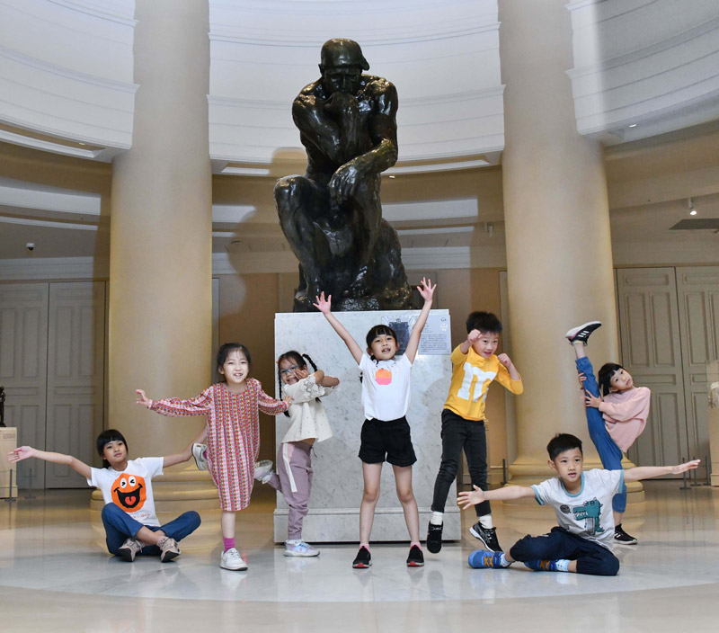 奇美博物館「舞・藝大豐收」兒童夏令營，探索展廳作品，透過觀察培養敏感度與細心度，把藝術變成趣味遊戲-2