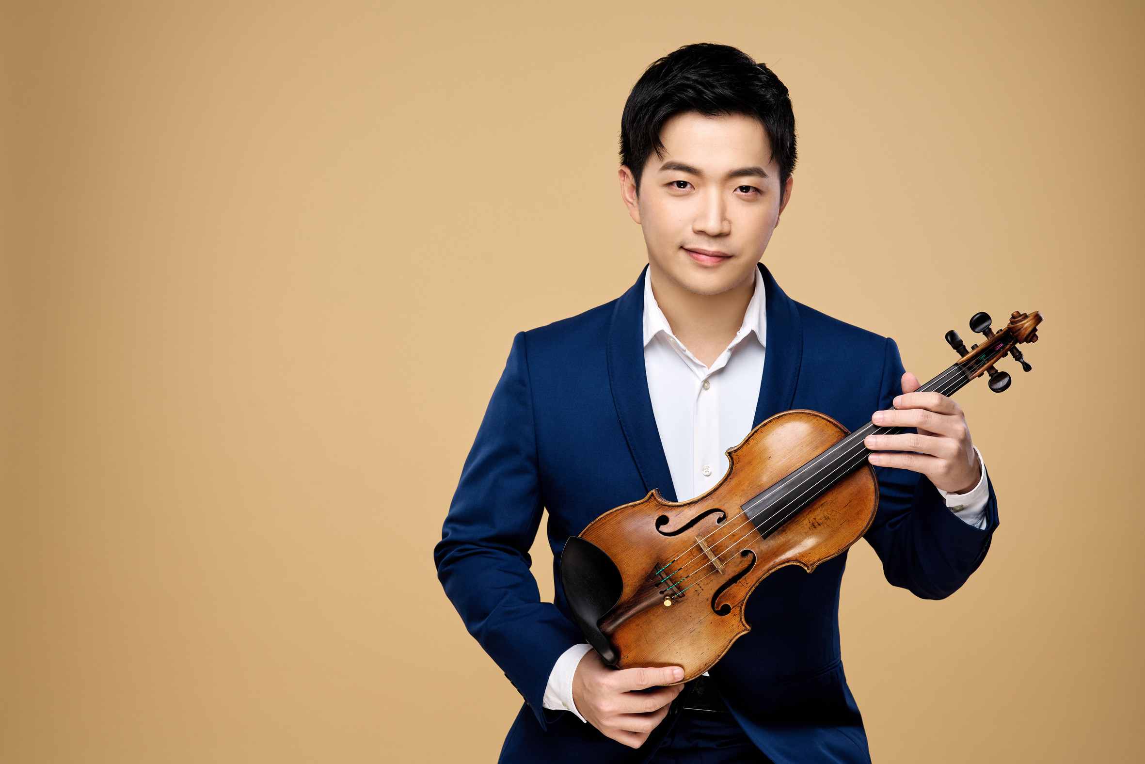 奇美音樂節「銀幕上的古典音樂」，邀請知名小提琴家魏靖儀演出壓軸場。鄭達敬攝