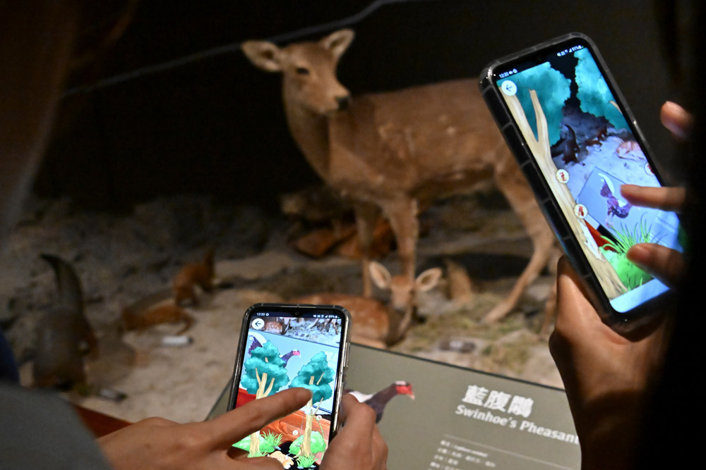 奇美博物館《穿越時空的航海家》融入AR擴增實境技術，增加遊戲情境感。