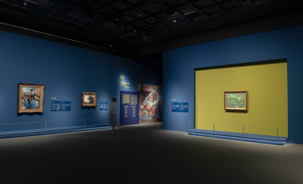 奇美博物館《英國國家藝廊珍藏展》第四單元「光線與色彩：印象派繪畫」。圖-奇美博物館提供